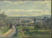 Vue de Saint-Ouen-l'Aumone Camille Pissarro